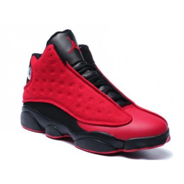 red and black jordan 13 for sale